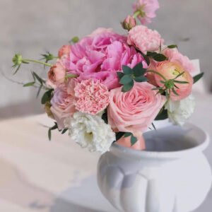 Hoa cưới Mẫu Đơn phối Mao Lương